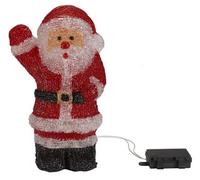 Inlit Ice Led Acrylic Santa Light Large