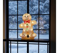 Inlit Ice Light Up Gingerbread Boy