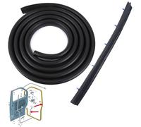 Inly 2-Piece Door Seal Rubber Seal Front Left Complete Set Compatible with Transporter T5 T6 T7 (from 2003) 7H0837565A 7E0837911B