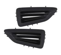 Inly Parts - 2 Pcs Interior Right + Left Dashboard Heater Fan Cover Radiator Grille Decorative Frame Fan Cover Grille