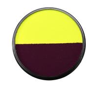 Inlzdz Colors Face Body Paint Halloween Makeup Kit For Zombie Clown Joker Costume Makeup Yellow Purple One Size