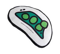 inlzdz Interactive Chew Toy For Dogs Squeaker Crinkle Vegetable Plush With Soft Fabric For Medium Small Breed Puppies Pea One Size