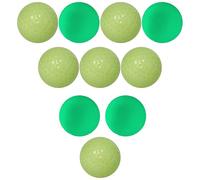 inlzdz Night Use Fluorescent Golf Ball Self Light Absorbing Glowing Ball Outdoor Golf Game 10pcs One Size