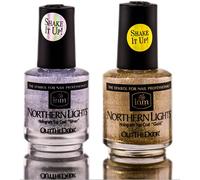 INM Northern Lights Hologram Top Coat DUO