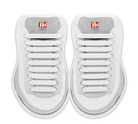 INMAKER No Tie Laces for Kids and Adult, Flat Shoe Laces, Elastic Tieless