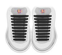 INMAKER No Tie Laces for Kids and Adult, Flat Shoe Laces, Elastic Tieless