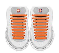 INMAKER No Tie Laces for Kids and Adult, Flat Shoe Laces, Elastic Tieless