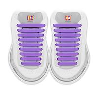 INMAKER No Tie Laces for Kids and Adult, Flat Shoe Laces, Elastic Tieless