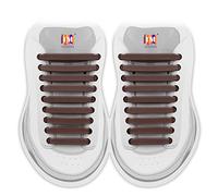 INMAKER No Tie Laces for Kids and Adults, Elastic Laces for Trainers, Silicone Tieless Flat Shoelaces for Running Shoes