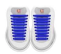 INMAKER No Tie Laces for Kids and Adults, Elastic Laces for Trainers, Silicone Tieless Flat Shoelaces for Running Shoes