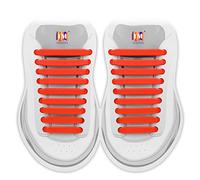 INMAKER No Tie Laces for Kids and Adults, Elastic Laces for Trainers, Silicone Tieless Flat Shoelaces for Running Shoes