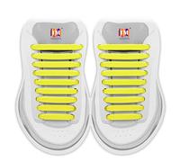 INMAKER No Tie Laces for Kids and Adults, Elastic Laces for Trainers, Silicone Tieless Flat Shoelaces for Running Shoes