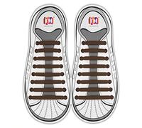 INMAKER No Tie Laces for Kids and Adults, Silicone Flat Shoe Laces for Trainer, Elastic Waterproof Tieless Running Shoe Laces