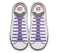 INMAKER No Tie Laces for Kids and Adults, Silicone Flat Shoe Laces for Trainer, Elastic Waterproof Tieless Running Shoe Laces