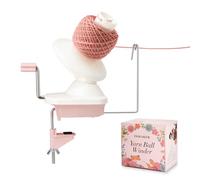 INMAKER Yarn Winder, Wool Winder for Knitting Hand Operated, The Helper for Knitting Enthusiast