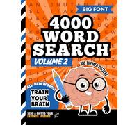 Inmate Word Search: 100 Themed Puzzles With 4000 Items To Find / Various Interesting Searches / Big Font Wordfind / Activity Book Gift You Can Send Prisoners In Jail / Volume 2