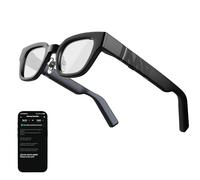 inmo GO Smart Glasses with AR Display, Invisible Teleprompter Glasses for Speech, AI Translation Smartglasses for Men Women, 11 Languages Realtime Translator for Travel, Meeting, Trade, Business