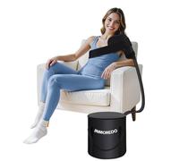 Inmoredo Portable Cold Therapy System Machine with Adjustable Knee, Therapy Ice Machine After Surgery, Flexible Universal Pad Suitable for Shoulder, Ankle, Cervical, Back, Leg and Hip - Black