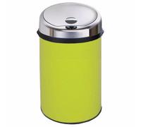 Inmotion 30L Lime Green Stainless Steel Auto Automatic Sensor Kitchen Waste Dust Bin