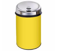 Inmotion 30L Yellow Stainless Steel Auto Automatic Sensor Kitchen Waste Dust Bin