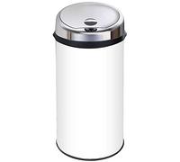 Inmotion 42L White Stainless Steel Auto Automatic Sensor Kitchen Waste Dust Bin