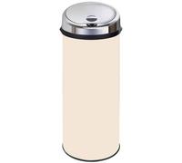 Inmotion 50L Stainless Steel Auto Sensor Kitchen Bin - Cream With Chrome Lid