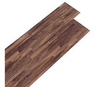INMOZATA 36Pcs Self-Adhesive PVC Flooring Planks Floorboard Planks Floor Stickers Waterproof Floor Tile for Kitchen Bathroom Home