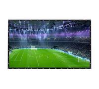 INMOZATA Foldable Projector Screen 72inch/159x86cm Wall & Ceiling Projector Screen with PVC Black Backing, 16:9 Aspect Ratio Matte White Portable Projector Movie Screen Home Cinema Screen