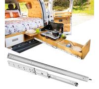 INMOZATA Heavy Duty Drawer Runners with Lock 450mm 68KG Load Capacity Cabinet Drawer Slides Full Extension Ball Bearing Draw Runners Replacement, for Industry Home Office, 1 Pair