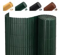 INMOZATA PVC Garden Screening 6ft/1.8m High Privacy Fence Screening Privacy Protective Screens for Garden, Backyard, Balcony, Terrace (Green,1.8x3m)