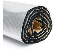INMOZATA Shield Autocare 10mm Reflective Foil Insulation Sheet Self-Sticking Heat & Sound Insulation Roll 5m x 1m Multi-Use for Vehicle, Household Floors & Walls