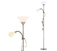 INMOZATA Standard Lamps Living Room, Uplighter Floor Lamp, Modern Mother & Child Tall Floor Lamp for Living Room, Bedroom, Lounge, Office(Bronze)