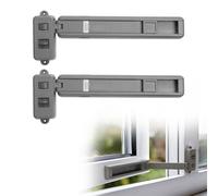 INMOZATA Window Restrictor Baby Safety Window Locks for UPVC Windows, for Wooden, Metal & Aluminium Windows, Self-Adhesive, No Drilling& Tools Required, 2PCS