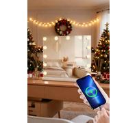 Inmtfei Beauty Hollywood Vanity Makeup Mirror With Bulbs 50X40Cm 3 Color Dimmable In White White