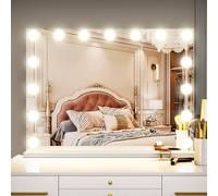 Inmtfei Beauty Hollywood Vanity Makeup Mirror With Lights 58X46Cm White White One Size