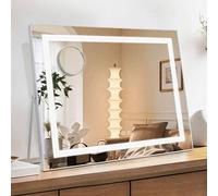 Inmtfei Hollywood Vanity Mirror With Led Strip,58X46Cm,touch Screen,tabletop In White White One Size