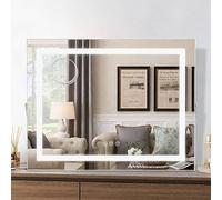 Inmtfei Led Vanity Mirror 50X40Cm With Light Strip,3-Colour Dimmable,smart Touch,white White One Size