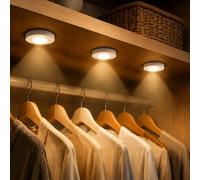 Inmtfei Rgb Color Dimmable Wall Non Drilling Rechargeable Timed Night Light