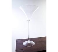 INNA-Glas XXL cocktail glass SACHA, clear, 20"/50cm, Ø 10"/25cm - decorative glass/Giant glass vase