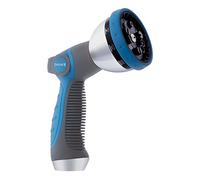 INNAV8 Water Hose Nozzle Sprayer - Features 10 Spray Patterns, Thumb Control, On Off Valve for Easy Water Control - HIGH Pressure Garden Hose Nozzle for Garden Hose - Garden Hose Spray Nozzle for Hose