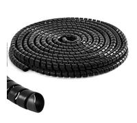 Innconee Spiral Wrap Cable Protector, Safe Spiral 1.25" Od x 40' Pre Cut Lengths Hydraulic Hose Protector Wrap to Avoid Wear and Extend Life for Hydraulic Pneumatic Hoses