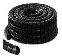 Innconee Spiral Wrap Cable Protector, Safe Spiral 2.0" Od x 20' Pre Cut Lengths Hydraulic Hose Protector Wrap to Avoid Wear and Extend Life for Hydraulic Pneumatic Hoses