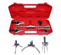 Inner and outer bearing extractor set, heavy duty bearing extractor, stable multifunctional disassembly set, adjustable