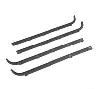 Inner and Outer Front Window Sweep Felt Seals Weatherstrip Kit 4 Pc for Ford For Bronco 1987-1996 F150 F250 F350 Trucks with Old Body Style