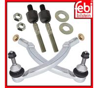 Inner and Outer Tie Rod Set 4 Piece 274175 8663288 For Volvo S60 S80 V70 XC70