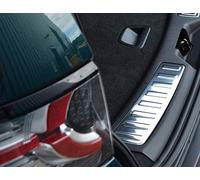 Inner Chrome Rear Bumper Protector Sill Trim Covers To Fit Discovery Sport (14+)