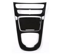 Inner Decoration Auto For Benz E Class W213 2016-2018 Interior Sticker Gear Shift Panel Cover Frame Trim(Bright Black)