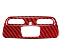 Inner Decoration Auto For Chevy For Camaro 2017-2022 Reading Light Panel Decorative Frame Sticker Trim(Red)