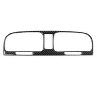 Inner Decoration Auto For VW For Golf 6 GTI R MK6 2008-2012 Middle Air Vent Frame Decoration Interior Sticker Trim(Black)