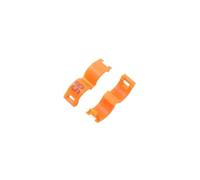 Inner Diameter 2.7mm 3mm 4mm 4.5mm 5mm Canary Clip Ring Bird Pigeon Small Parrot Leg Rings Birds Foot Rings,Orange,3mm - 20Pcs